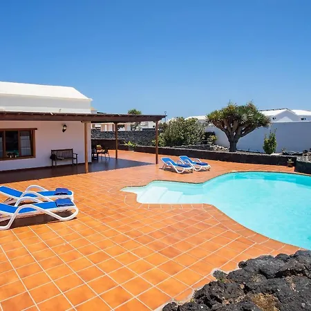 Casa Lola Lanzarote Piscina Climatizada Y Wifi Free Villa San Bartolome (Las Palmas)