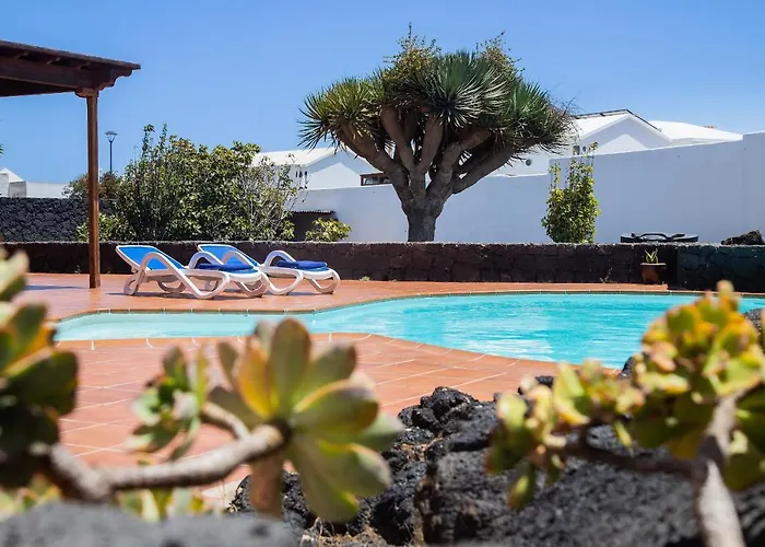 Casa Lola Lanzarote Piscina Climatizada Y Wifi Free Willa *